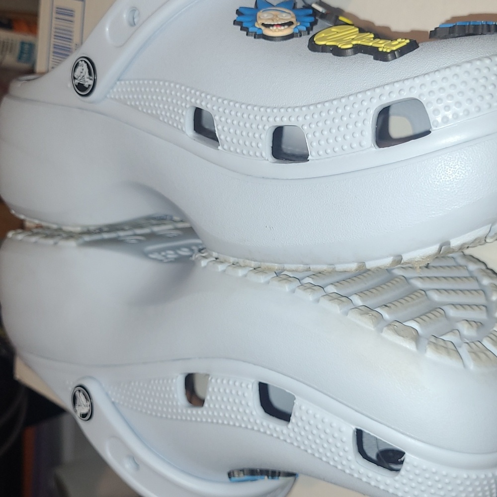 **Light Blue platform CROCS with or without jewels - Picture 10 of 12